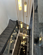 Ulzorila Cylinder Alabaster Pendant Light - Lamp Outdoor
