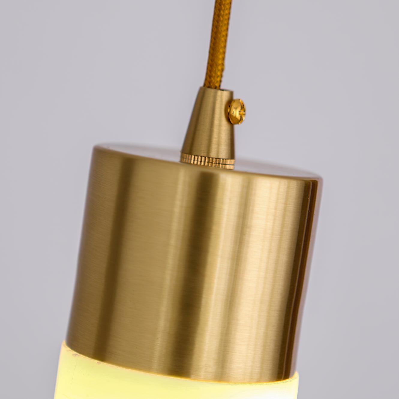 Ulzorila Cylinder Alabaster Pendant Light - Lamp Outdoor