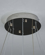 Lustra Chandelier Geometric Crystal LED Elegant - Letslighting