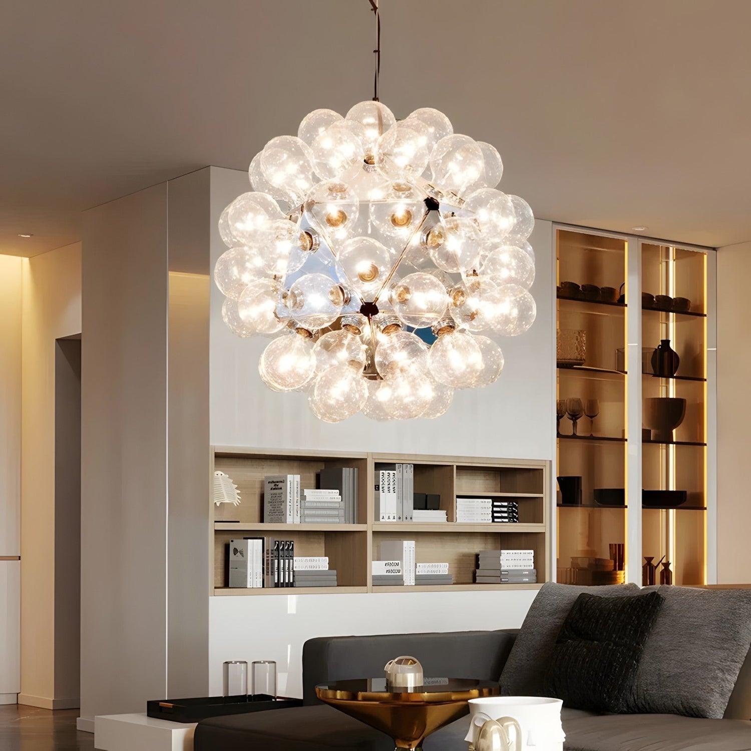 Taraxacum Modern Glass Chandelier