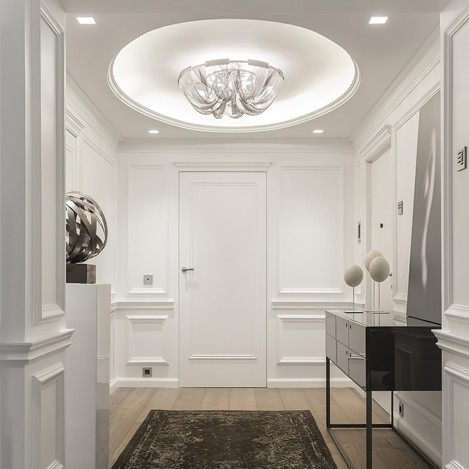 Tassel Aluminum Chain Ceiling Light - Lamp Outdoor