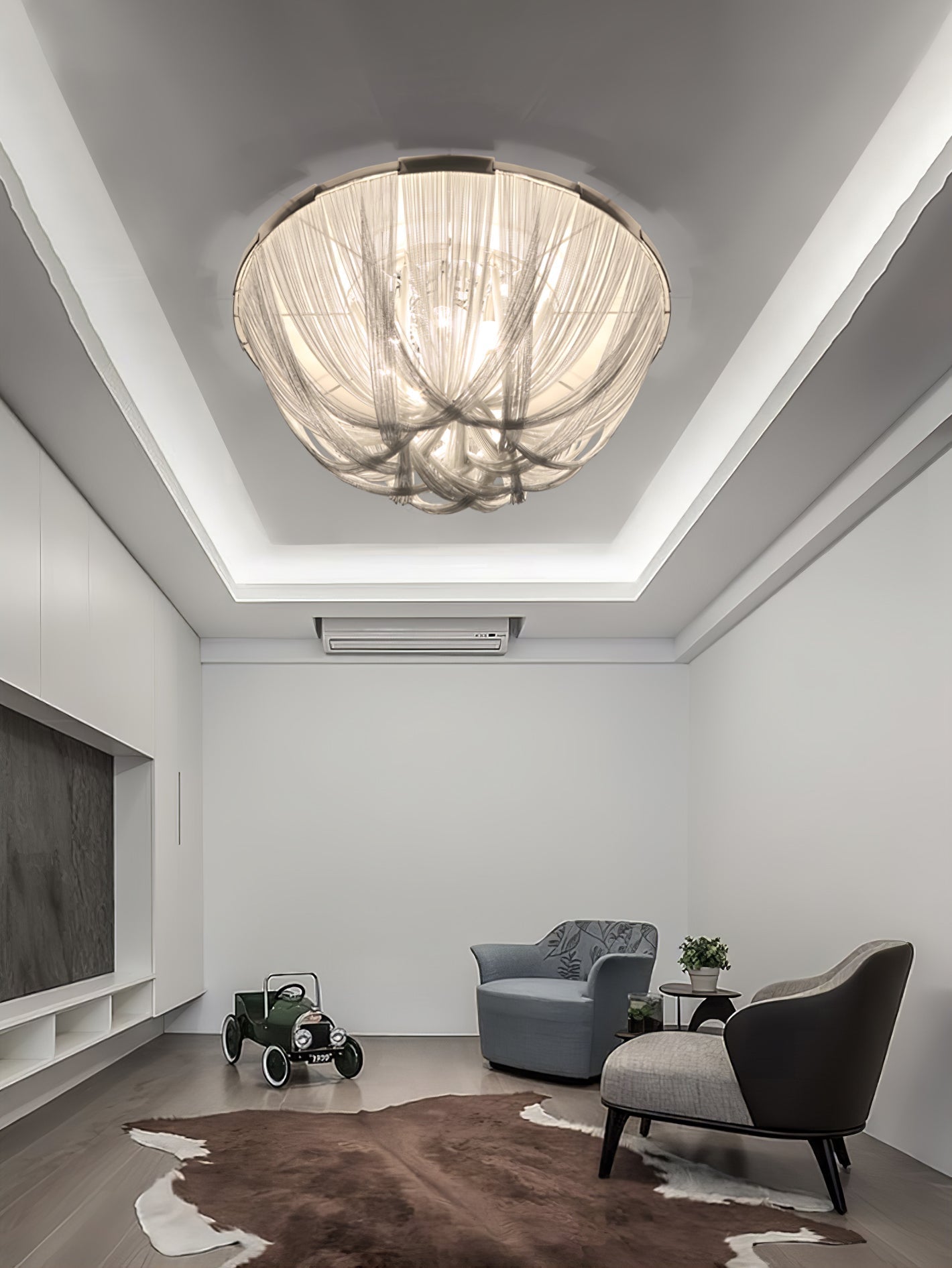 Tassel Aluminum Chain Ceiling Light - Lamp Outdoor