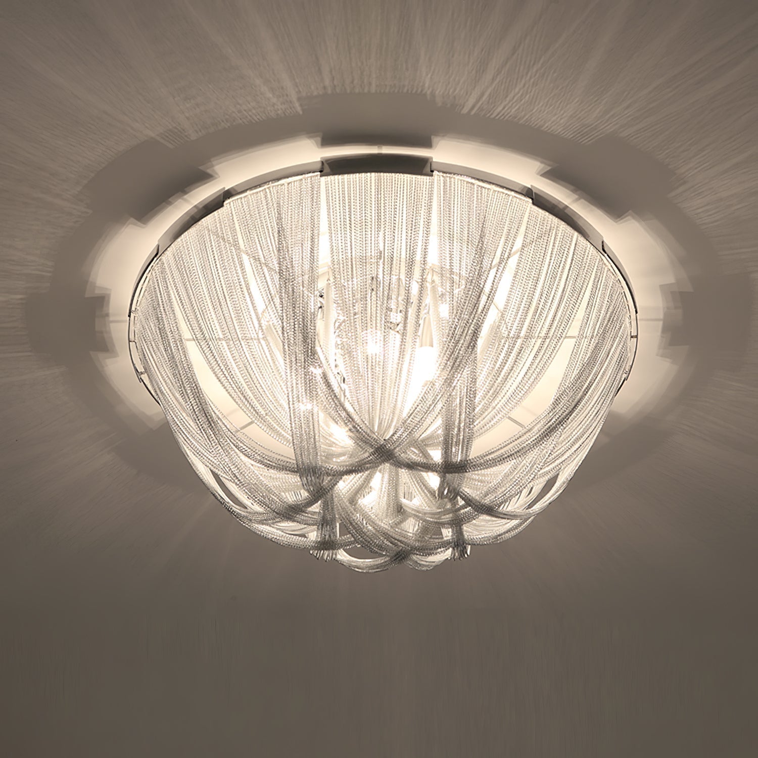 Tassel Aluminum Chain Ceiling Light - Lamp Outdoor
