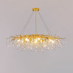 Teardrop Crystal Chandelier - Lamp Outdoor