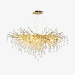 Teardrop Crystal Chandelier - Lamp Outdoor