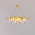 Teardrop Crystal Chandelier - Lamp Outdoor
