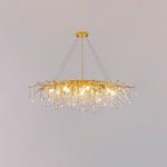 Teardrop Crystal Chandelier - Lamp Outdoor