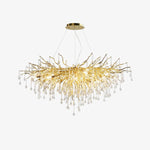 Teardrop Crystal Chandelier - Lamp Outdoor
