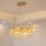 Teardrop Crystal Chandelier - Lamp Outdoor
