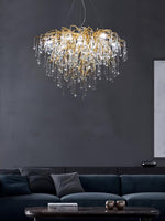 Teardrop Crystal Chandelier - Lamp Outdoor