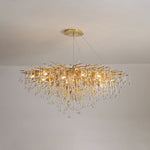 Teardrop Crystal Chandelier - Lamp Outdoor