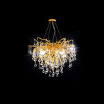 Teardrop Crystal Chandelier - Lamp Outdoor
