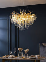 Teardrop Crystal Chandelier - Lamp Outdoor