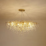 Teardrop Crystal Chandelier - Lamp Outdoor