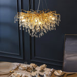 Teardrop Crystal Chandelier - Lamp Outdoor