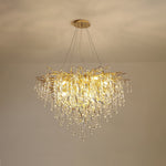 Teardrop Crystal Chandelier - Lamp Outdoor
