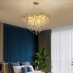 Teardrop Crystal Chandelier - Lamp Outdoor
