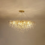 Teardrop Crystal Chandelier - Lamp Outdoor