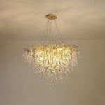 Teardrop Crystal Chandelier - Lamp Outdoor