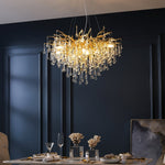 Teardrop Crystal Chandelier - Lamp Outdoor