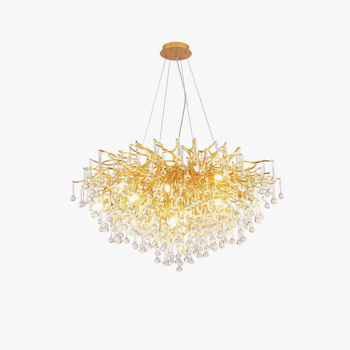 Teardrop Crystal Chandelier - Lamp Outdoor