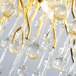 Teardrop Crystal Chandelier - Lamp Outdoor