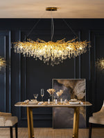 Teardrop Crystal Chandelier - Lamp Outdoor