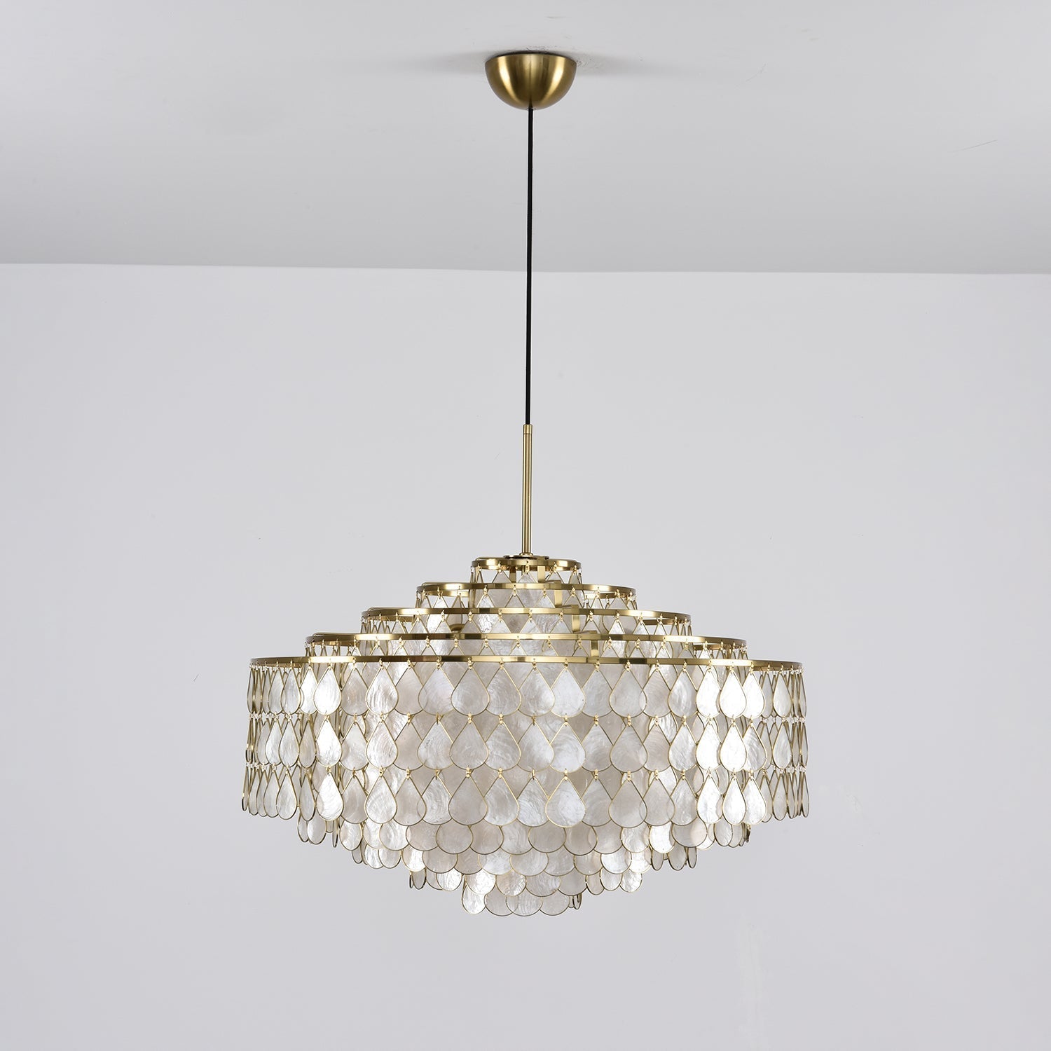 Teardrops Shell Chandelier - Lamp Outdoor
