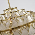 Teardrops Shell Chandelier - Lamp Outdoor