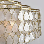 Teardrops Shell Chandelier - Lamp Outdoor