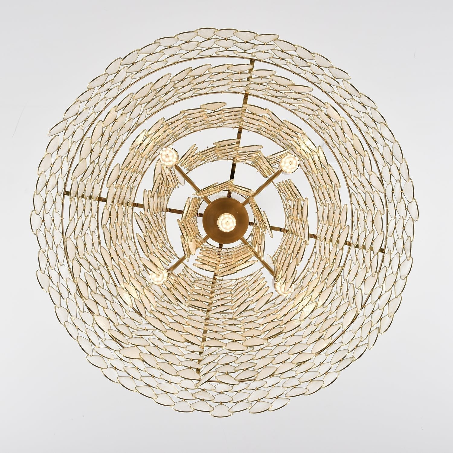 Teardrops Shell Chandelier - Lamp Outdoor