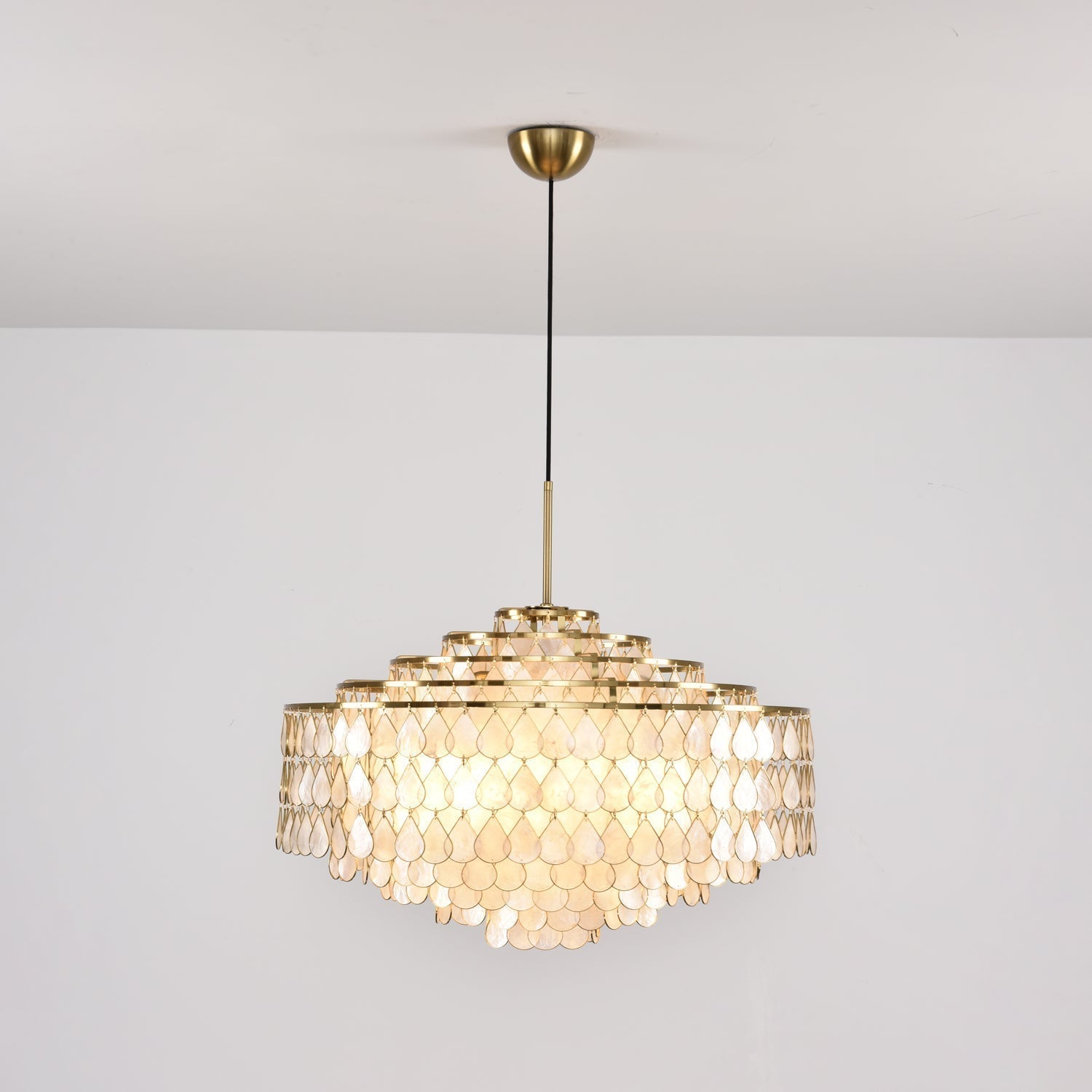 Teardrops Shell Chandelier - Lamp Outdoor
