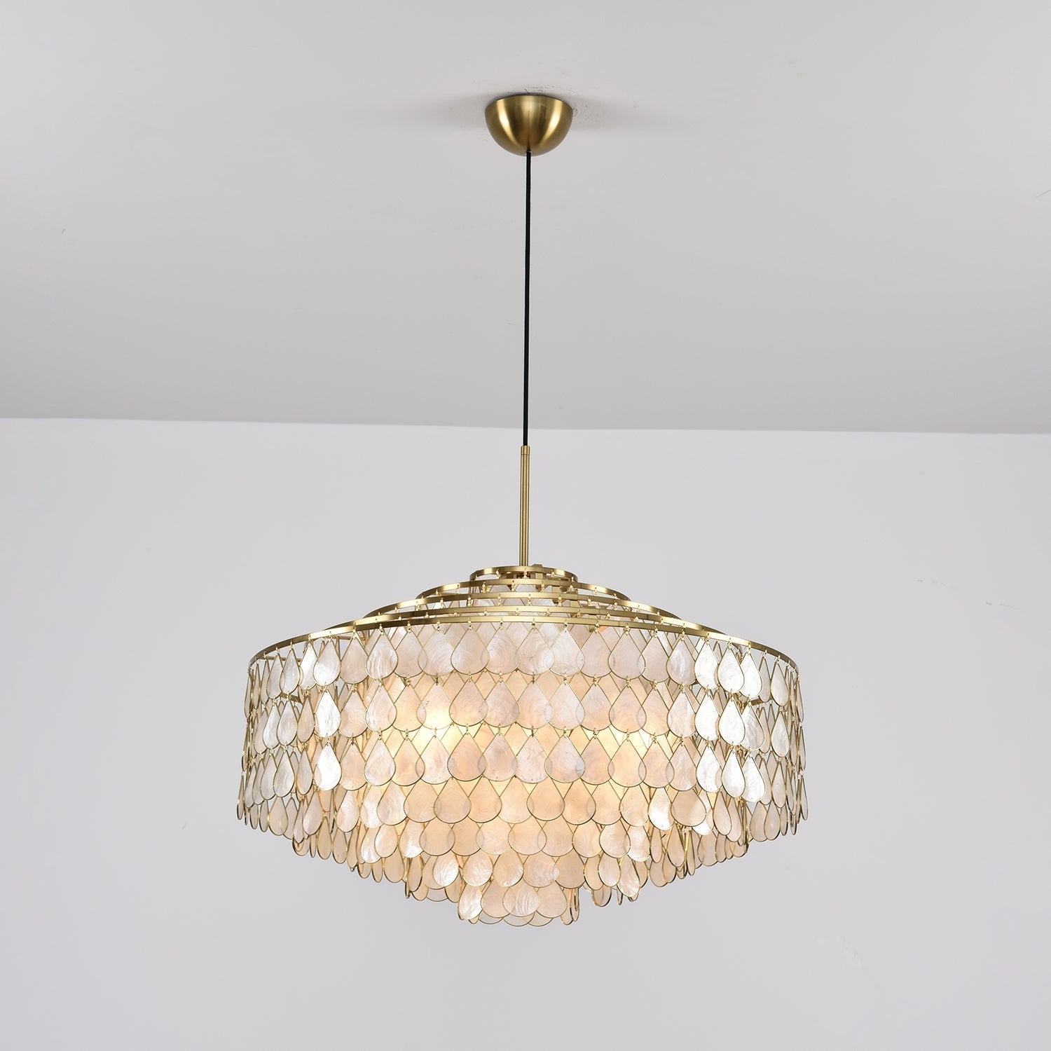 Teardrops Shell Chandelier - Lamp Outdoor