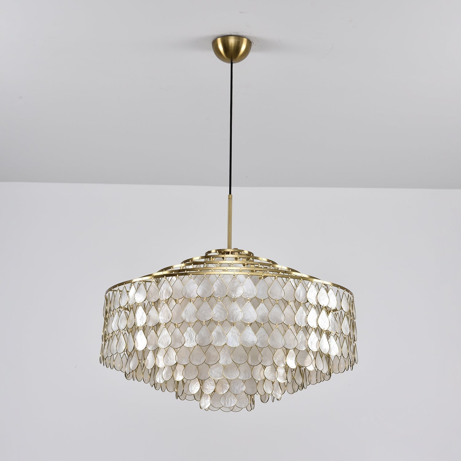 Teardrops Shell Chandelier - Lamp Outdoor