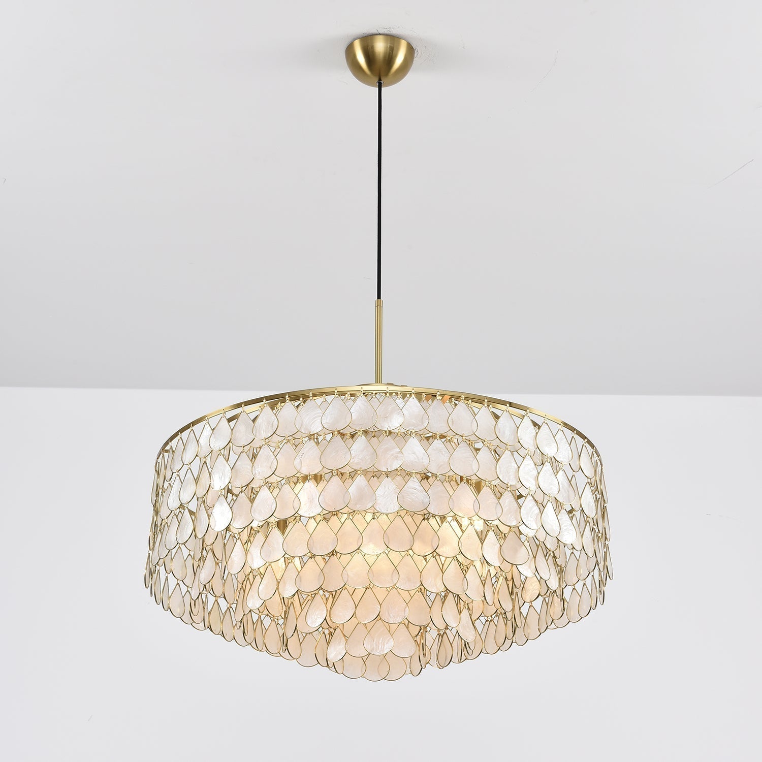 Teardrops Shell Chandelier - Lamp Outdoor