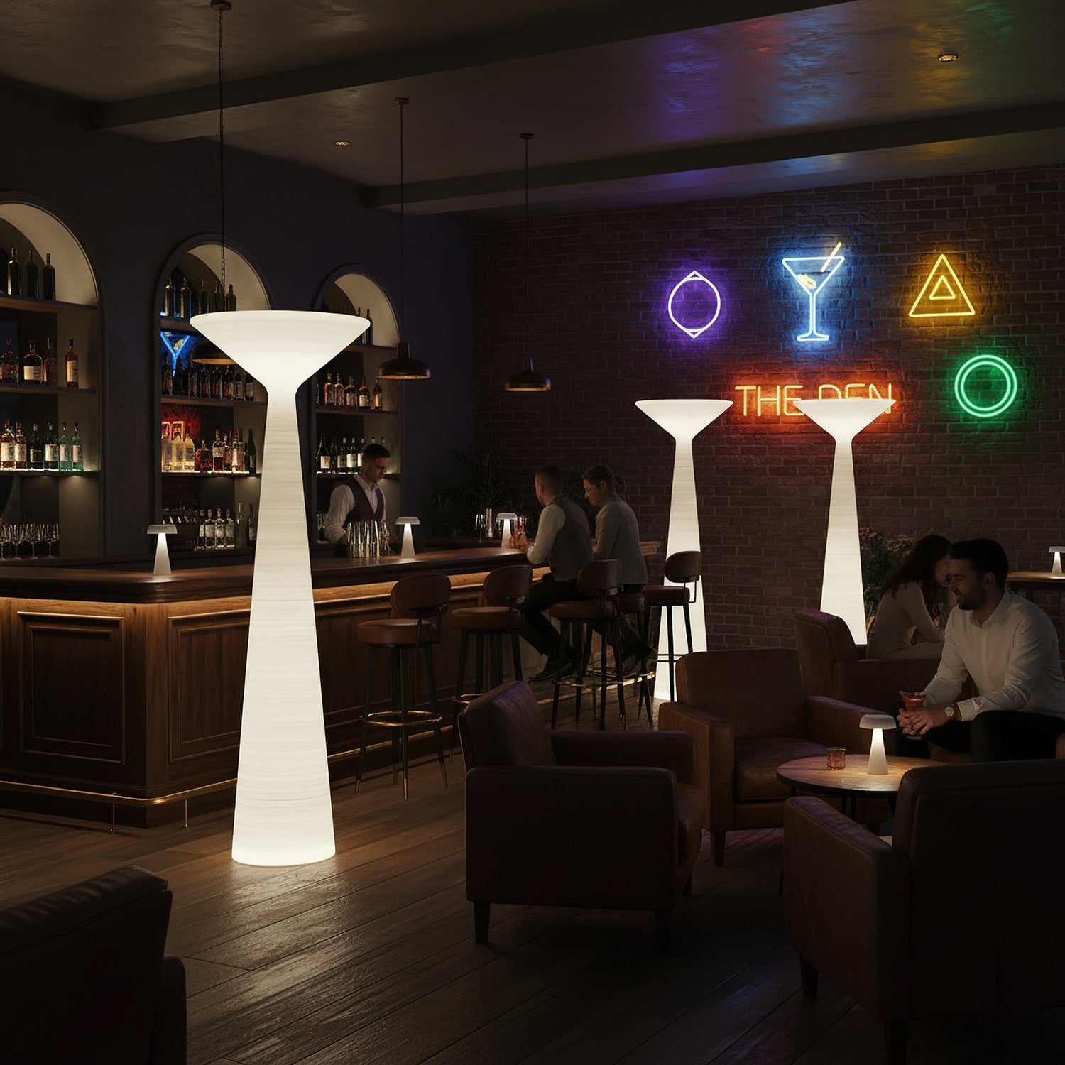 Tebe Modern PE Floor Lamp