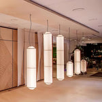 Citheis Modern Minimalist Natural Mulberry Silk Metal Pendant Lamp - Lamp Outdoor
