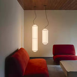 Citheis Modern Minimalist Natural Mulberry Silk Metal Pendant Lamp - Lamp Outdoor