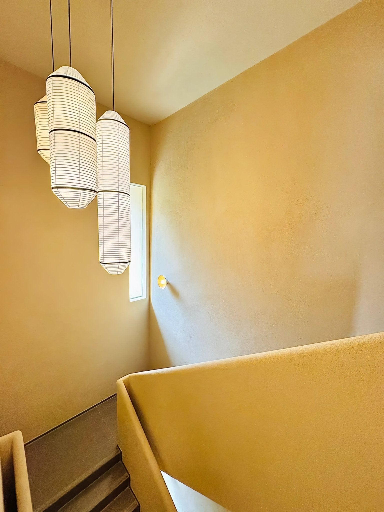 Citheis Modern Minimalist Natural Mulberry Silk Metal Pendant Lamp - Lamp Outdoor