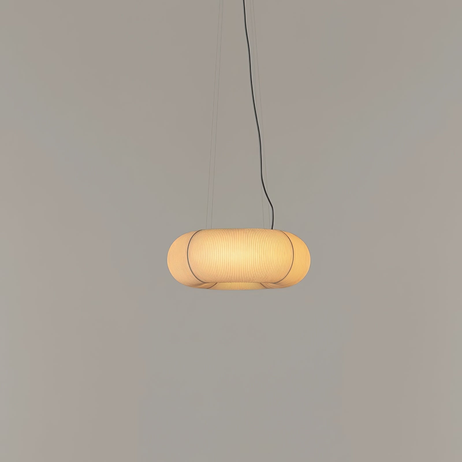 Citheis Modern Minimalist Natural Mulberry Silk Metal Pendant Lamp - Lamp Outdoor