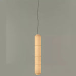 Citheis Modern Minimalist Natural Mulberry Silk Metal Pendant Lamp - Lamp Outdoor
