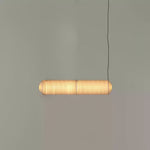 Citheis Modern Minimalist Natural Mulberry Silk Metal Pendant Lamp - Lamp Outdoor