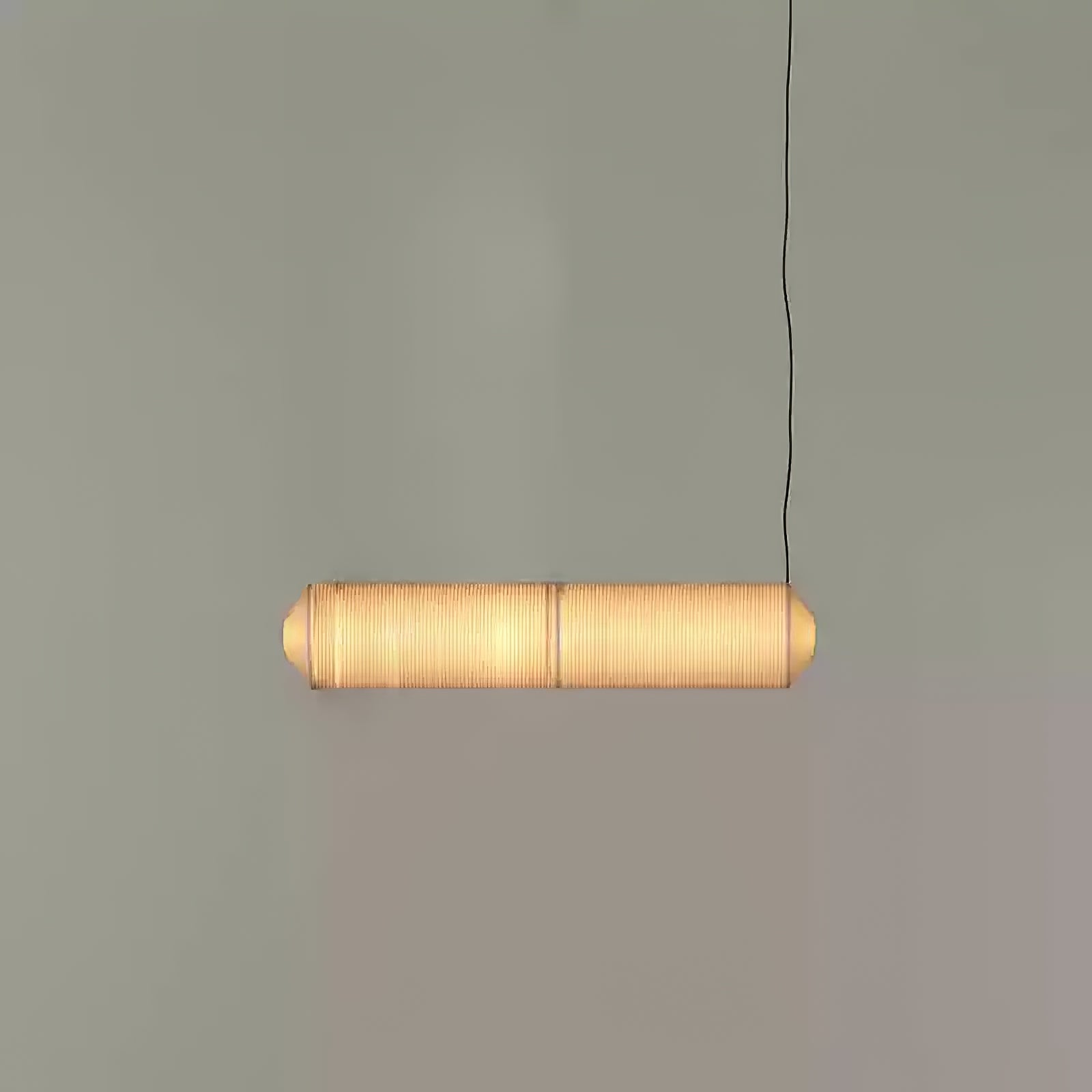 Citheis Modern Minimalist Natural Mulberry Silk Metal Pendant Lamp - Lamp Outdoor
