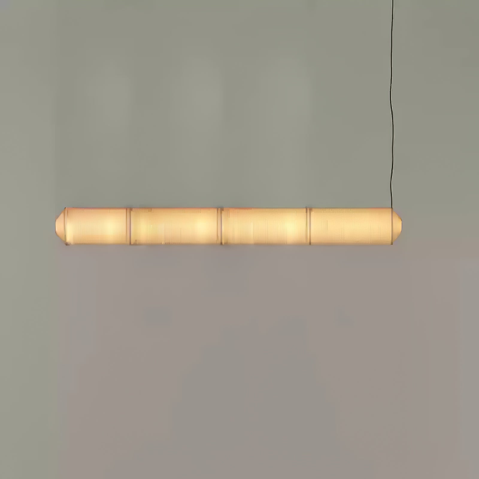 Citheis Modern Minimalist Natural Mulberry Silk Metal Pendant Lamp - Lamp Outdoor