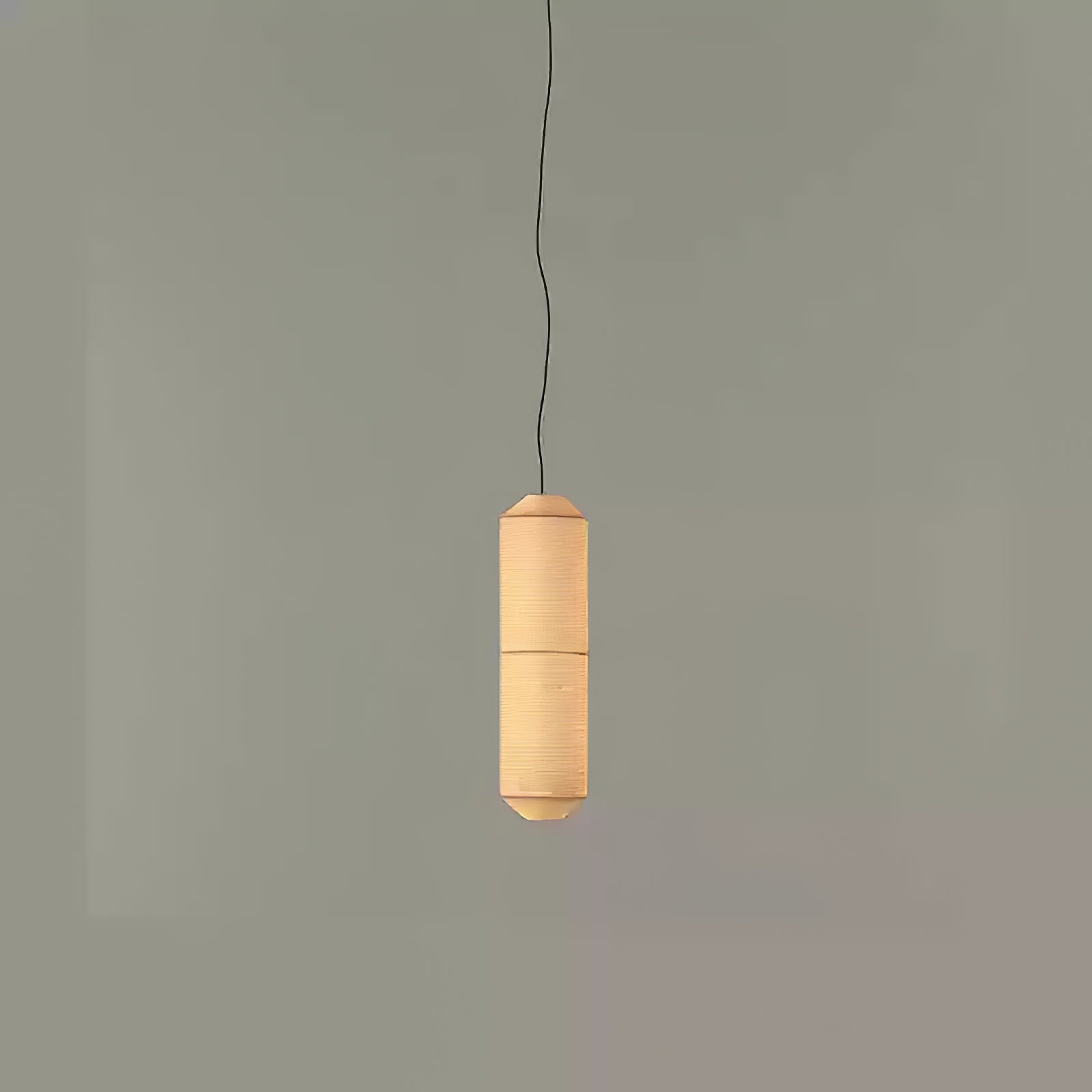 Citheis Modern Minimalist Natural Mulberry Silk Metal Pendant Lamp - Lamp Outdoor