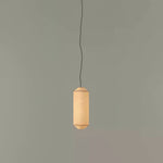Citheis Modern Minimalist Natural Mulberry Silk Metal Pendant Lamp - Lamp Outdoor