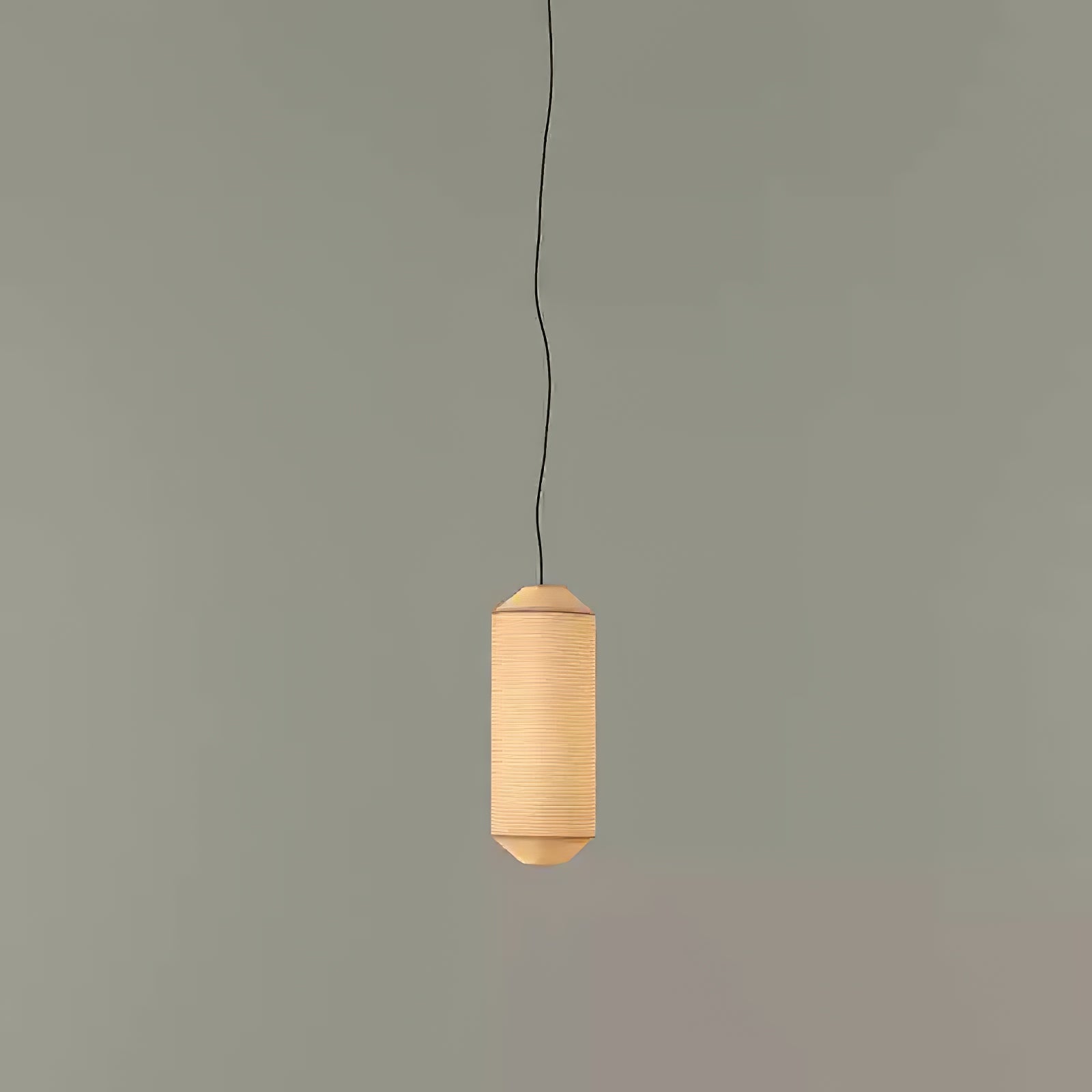 Citheis Modern Minimalist Natural Mulberry Silk Metal Pendant Lamp - Lamp Outdoor