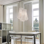 Stainless Steel Pleated Pendant Lamp - Lamp Outdoor