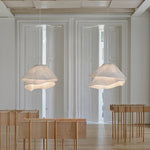 Stainless Steel Pleated Pendant Lamp - Lamp Outdoor