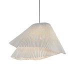 Stainless Steel Pleated Pendant Lamp - Lamp Outdoor